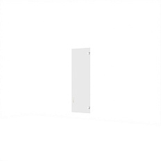 А-01.1 Дверь средняя стеклянная 39x0,5x116 см, Агат стекло прозрачное ольха/светло-серый