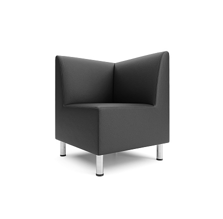 Лабиринт-УВП Секция угловая внутренняя 72x72x90 см Boom midnight черный