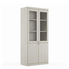 17500 Шкаф комбинированный 90x40x200 Bern дуб светлый