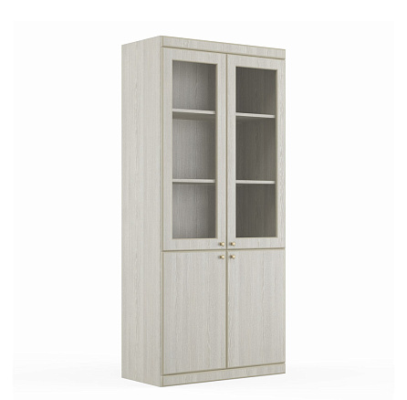 17500 Шкаф комбинированный 90x40x200 Bern дуб светлый