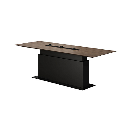 YUE1808S Стол для переговорв с рег высотой JAGUAR/TA37 /TA12 / 1800*800 *719-1180 горный орех