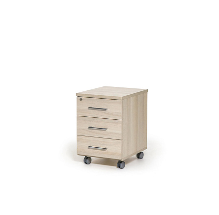 72T002 Тумба мобильная 41x50x60 FERMO дуб светлый