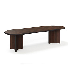 LEGNO Стол конференц 300x100x76 FORTE орех WA