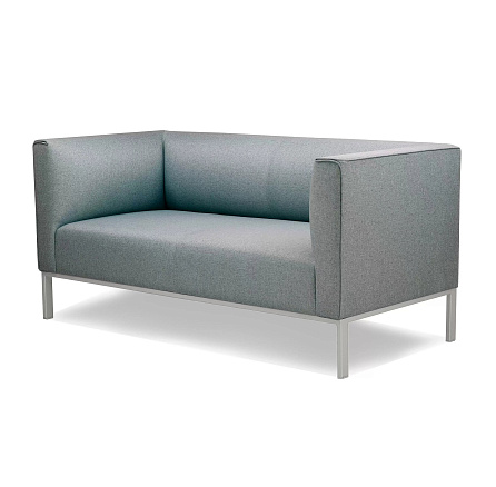 ЭРИЧЕ Д2 Диван 2-мест. ткань 160x75x72 см Kiton 06 серый 