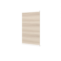 D-160-100 Наполнение с ригелями ЛДСП 100x2,5x160 Deli ясень Шимо/металл анод