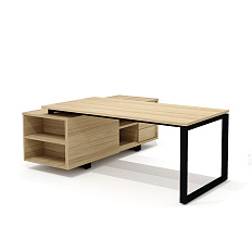 RD-180.1 + RD 35 R Стол руководителя правый Rio Direct швейцарский вяз