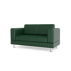 Сити-2 Диван 2-мест. 151x77x80 см Art-Vision 104 темно-зеленый