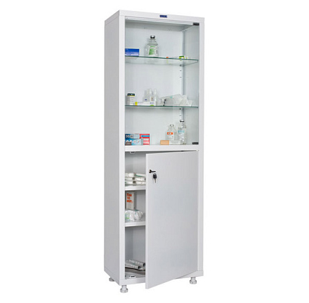МД 1 1760/SG Шкаф медицинский 600х400х1 850 мм