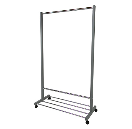 В 35H Вешалка напольная дерево серый