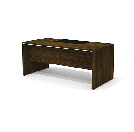 KV-180 Стол руководителя 180x90x76 Kvins дуб жженый шпон (Италия)