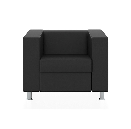 Аполло Кресло экокожа 89x85x70 см ИК Р2 ergoline 9100 черный