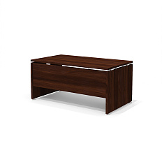 Gr-16 Стол руководителя 160x90x75 Grand орех темный